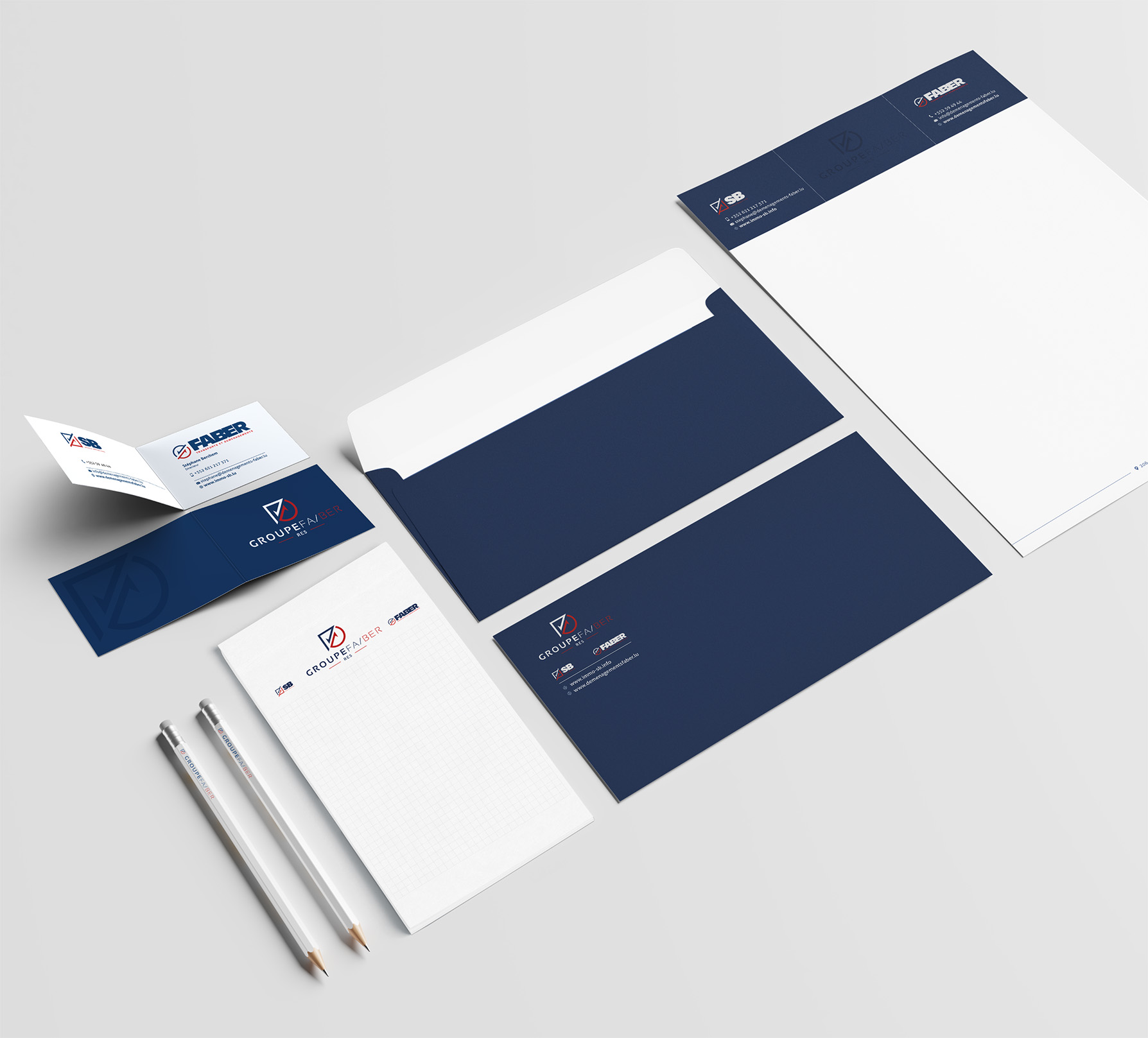 Advertising materials for a companz